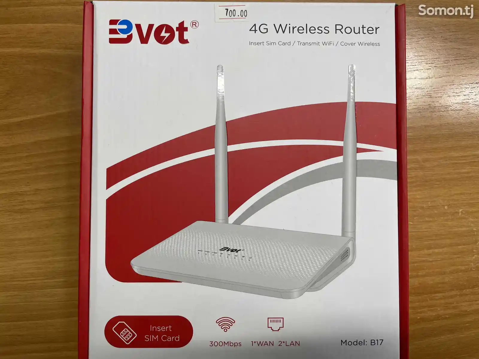 Bvot B17 300Mbps 4G LTE Wi-Fi Router